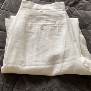 White Linen Pants